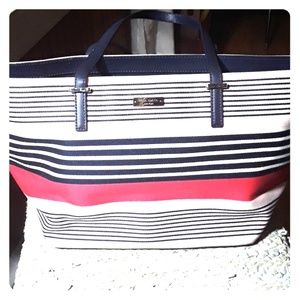 Kate spade harmony stripe tote